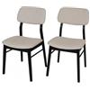 JAHNKE Set di sedie da pranzo Joy Sit Duo