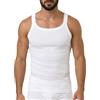 EGI Canottiera Uomo Filo di Scozia Spalla Stretta, Canotta Intima Vogatore Bianca in Cotone Pregiato e Traspirante, Made in Italy Alta qualità Art. 5410 (IT, XXL, Regular, Regular)