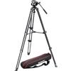 Manfrotto MVK500AM Treppiede Telescopico a Doppio Tubo in Alluminio e Sacca di Trasporto, Nero