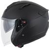 NISHUA NDX-2 Casco Jet unisex nero