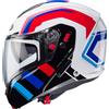 Caberg Horus X Road Casco Modulare unisex bianca