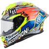 Scorpion EXO-R1 Evo II Air Aron Misano Casco Integrale unisex argento