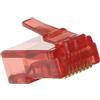 Link LKPL85A Confezione 100 CONNETTORI 8 Poli Cat 5E UTP Non SCHERMATO RJ45 Rosso