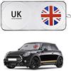 LLWQuanZSS Mini Cooper - Parasole per parabrezza con bandiera inglese, accessori per R55, R56, R57, R58, R59, R60, R61, F54, F55, F56, F60 (dal 2007 in poi)