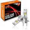 JEYEFFE Lampadine LED Auto Moto H1 H4 H7 H11 9005 9006 9012 46W 12000LM CSP Chips 12V Faro LED Plug & Play IP67 Impermeabile Alta Luminosità 1:1 Sostituzione Alogena (H7/H18)