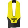 ABUS Serratura a disco freno Granit Quick 37/60 Maxi + Mini - serratura per moto con livello di sicurezza 15 - grillo spesso 13 mm - altezza grillo 70 mm, giallo