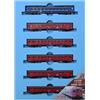 Micro Ace (Micro Ace) MicroAce N Gauge 50 Series Set 6 autovetture climatizzate A4336 Chikuho