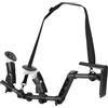 CBDYWVR Magnetic VR Gun Stock for Quest 3, Rifle Grip VR Stock Controller Accessories Compatible With MetaQuest 3, Lightweight & Quick Removable Quest3 Magnetic Gunstock Adapter (Nero)