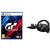 Logitech Gran Turismo 7 - Standard Edition - PlayStation 5 + Logitech G29 Driving Force Volante da Corsa con Pedali Regolabili, Ritorno di Forza Reale, Volante in Pelle, Spina EU, PS5, PS4, PC, Mac - Nero