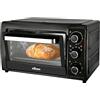 Nilson Life Forno da tavolo 28 l, Convezione, 1500 W, 5 funzioni di cottura, controllo meccanico, NHS2800N, Termostato regolabile, temperatura massima 230°, timer 60 min