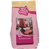 FunCakes Mix per Red Velvet Cake Senza Glutine: cupcakes facili da usare, perfettamente uniformi, mini cupcakes o pagnotte, gusto vaniglia, qualità confettiera, halal. 500 gr. - 500 g