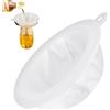 DTYGUIXE Filtri per Liquidi Alimentari Filtro a Setaccio a Rete 400 Mesh per Imbuto da Cucina Filtro Cucina in Plastica a Maglia Fine da 13 cm Filtri per Alimenti per Marmellata Succo Caffè Vino