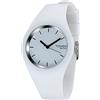 TONSHEN Unisex Minimalismo Fashion Casual Analogico Quarzo Orologio 12 Colori Gomma Orologi da Polso da Uomo Donna (Bianco)