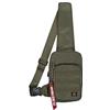 Alpha Industries Label Borsa a tracolla da uomo Dark Olive One Size