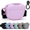 AOKLANT Borsa Porta Snack in Silicone per Cani con clicker | Chiusura magnetica, capacità 1,6 tazze, silicone alimentare, facile da pulire, cintura regolabile