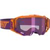 LEATT Maschera per motocross Velocity 5.5 Iriz con lenti antiappannamento e Roll-Off Ready