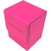 docsmagic.de Premium Magnetic Flip Box (80) Pink + Deck Divider - MTG PKM YGO - Porta Mazzo Rosa