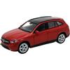 Toi-Toys Mercedes-Benz GLC 12 cm modello auto in metallo modello auto con motore di ritiro Welly 25 (rosso metallizzato)