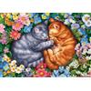 Schmidt 58875 Zampe di Velluto addormentate, Puzzle da 1000 Pezzi