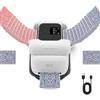 GJCrafts Mescolatore e distributore automatico di carte all-in-one, 5 modalità intelligenti, lanciatore di dadi integrato, ricaricabile, compatibile con carte da poker, blackjack e uno per 2-8 giocatori(2IN1)