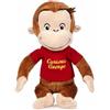 Grandi Giochi - CURIOSO COME GEORGE peluche di George con tshirt rossa 25cm - CUU12000