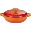 GSW Stahlwaren GmbH pentola, Ghisa, Orange/Red, 30 x 9 cm