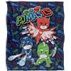 LOGOVISION Pj Masks Pj Group Attack Coperta super morbida al tatto setoso - 91 x 147 cm