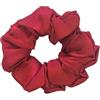 Jasmine Silk Scrunchie in pura seta Charmeuse - Scrunchies per capelli (bordeaux)