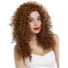 WIG ME UP-35-27 parrucca Donna Lunga Chioma riccia Molto riccia Voluminosa Ricci Biondo Biondo rossiccio