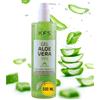 KFS Professional KFS Aloe vera gel puro naturale. 500 ml. Assorbimento immediato e piacevole consistenza non grassa. Nutre, idrata, rinfresca e cura la pelle. Crema post depilazione. Skincare. Doposole corpo e viso.