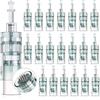 cenoz 20 Pezzi Dermapen M8 Microneedling Cartucce 36 Pins, Ricambio Originale Derma Pen per Microneedling Ultima M8/ M7S/ A6S Microneedling Electric Derma Pen, Slot a Baionetta (36Pins, 20Pcs)