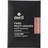 Avril - Fard Multiuso Bio - Texture morbida e setosa - Palpebre, guance, viso - Vegano, certificato Bio Ecocert - Made in France - Ricarica 5g