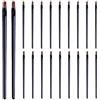 Upstore 20 pennelli usa e getta per rossetto, applicatore lucidalabbra, set professionale di pennelli per trucco per labbra, correttore, ombretto, strumenti cosmetici
