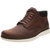 Timberland Bradstreet Leather Sensorflex - Stivali Chukka Uomo, Marrone (Red Brown FG), 41.5 EU