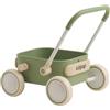 Kidpop PULA girello per bambini 6-18 mesi, carrello con ruote portatutto, carrello portaoggetti multiuso per bambini, gadget compleanno bambini, portata 15 kg (Verde)