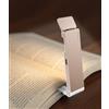 VTIGER Lampada da Tavolo Ricaricabile per la Lettura a Letto Clip LED Lampada da Lettura Regolabile in 3 Colori e 4 Livelli di Luminosità Durevole Portatile Segnalibro Luce per gli Amanti dei Libri e