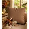 B O S A L O N I Federa HOME Impermeabile 45x45 cm - Federa Cuscino Antiacqua e Antimacchia - Tessuto Outdoor - (Caffè)