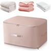 FIVAVA Organizzatore di Auto Compressione Ultra Poco Ingombrante,Sacchi di Stoccaggio Compressibili per Coperte e Abiti,Sacchetto di Viaggio per Compressione (Rosa, 54x42x60CM)