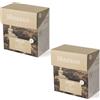 Meridiani | T Nero Ceylon Deteinato - 2 x 15 Bustine di T (60 Gr) | Ceylon Puro Deteinato Note Esotiche