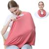 NeoTech care - Poncho per allattamento - tessuto morbido - Rosa
