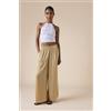 Calzedonia Pantaloni A Palazzo Lucidi Naturale