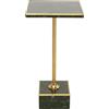 Kare Design Tavolino da caffè Loco Loco 25x25cm Loco Loco, verde, 25x25, quadrato, piano appoggio, per vasi di fiori, stile glam, soggiorno, corridoio, stanza da letto