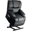 Astan Hogar Poltrona Relax con Funzione Auto-Aiuto (Levanta Persone), Reclinazione Elettrica, Massaggio E Termoterapia, Modello Automatico Lift Up AH-AR10100NG