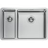 Foster 2202 851 Lavello da Incasso 1 Vasca e vaschetta a sinistra 660 x 450 mm sottotop Serie KE R15 Acciaio Inox 2202851