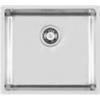 Foster PRONTA CONSEGNA - SPEDIZIONE IMMEDIATA Foster 2154 850 Lavello da Incasso 1 Vasca Monovasca 490 x 440 mm sottotop Serie KE R15 Acciaio Inox 2154850