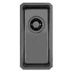 Foster 2151 856 Lavello da Incasso 1 Vasca Monovasca 222 x 442 mm sottotop Serie KE R15 Acciaio Inox PVD Gun Metal 2151856