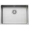 Foster 3135 850 Lavello da Incasso 1 Vasca Monovasca 530 x 380 mm sottotop Serie 35 R12 Acciaio Inox 3135850