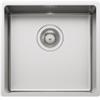 Foster 3136 850 Lavello da Incasso 1 Vasca Monovasca 395 x 380 mm sottotop Serie 35 R12 Acciaio Inox 3136850