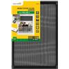 Schellenberg Zanzariera scorrevole per finestre, 50 x 75-142 cm, antracite, rete in alluminio, personalizzabile, montaggio senza attrezzi, 50815
