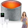 Naxup 125x30cm Termoforo Elettrico, Termoforo Lombare, Fascia Lombare Riscaldante, 9 Livelli Di Riscaldamento, 4 Impostazioni Di Temporizzazione, Lavabile, per Schiena, Collo, Spalle, Addome